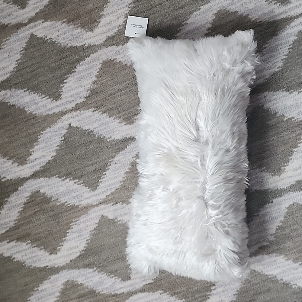 NWT Mitchell and Gold alpaca pillow